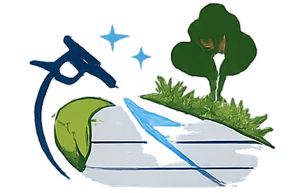 Sidewalk cleaning icon